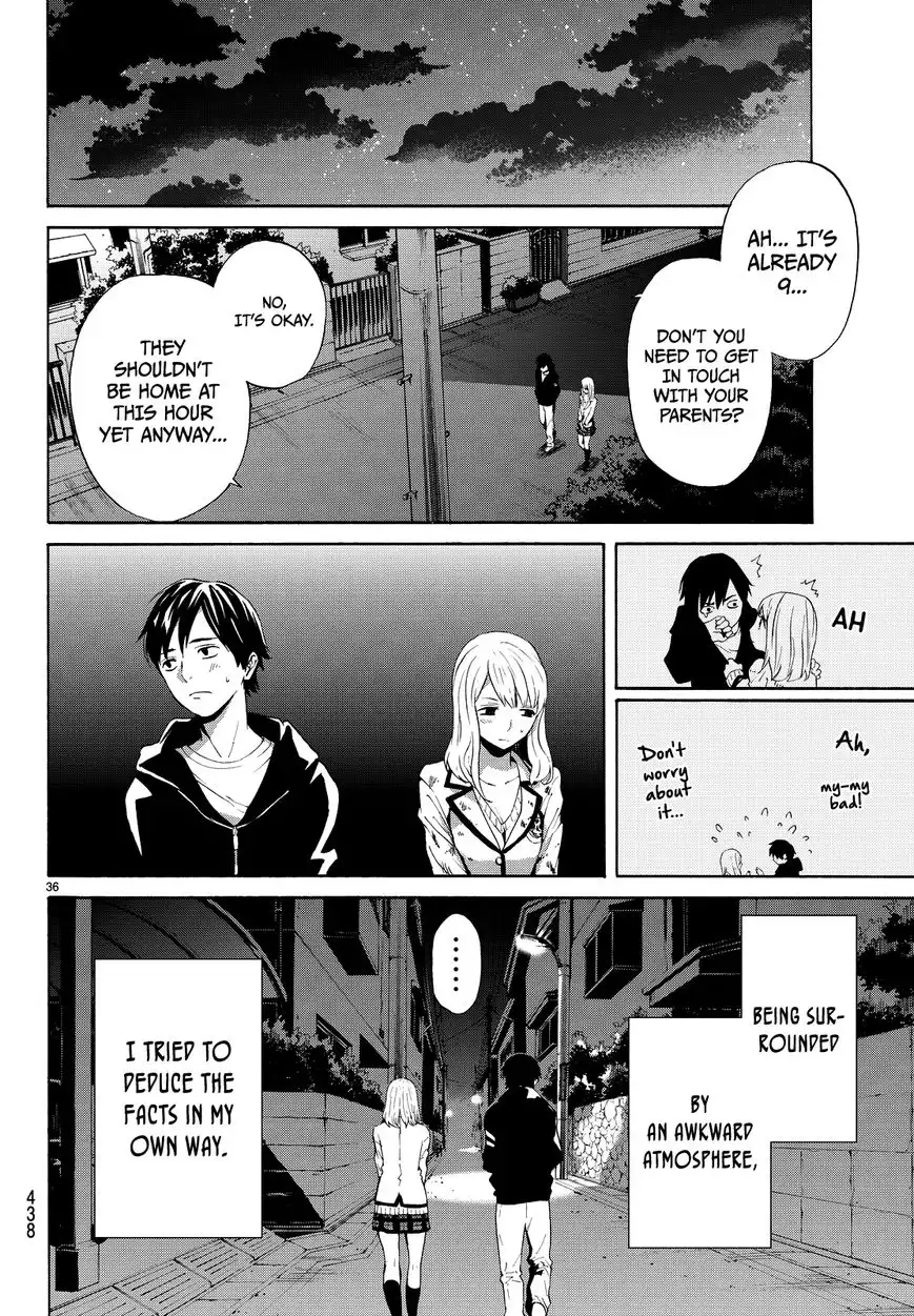 Konya wa Tsuki ga Kirei Desu ga, Toriaezu Shi ne Chapter 4 38